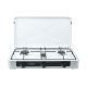 3-Burner Portable Gas Cooker Ravanson K-03T (White)