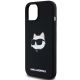 6. Karl Lagerfeld Silicone Choupette Head MagSafe Case for iPhone 15 Plus / 14 Plus - Black
