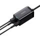4. Baseus GaN3 Pro fast charger GaN 2 x USB Type C / 2 x USB 65W PD, QC4.0+, AFC, PPS + cable USB Type C - USB Type C 1m black (CCGP040101)