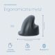 14. R-Go Tools R-Go HE Basic Vertical Mouse, Ergonomic Mouse, Medium Size (Hand Length 165-185 mm), Left-Handed, Bluetooth