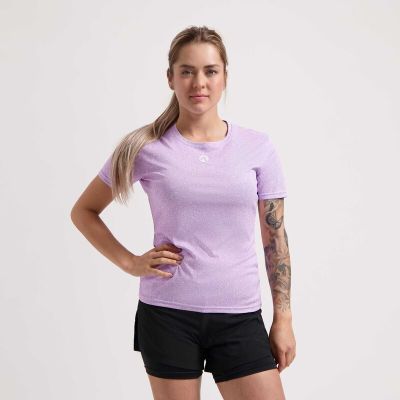 3. Rogelli SPARKLE Lavender Running T-shirt XS