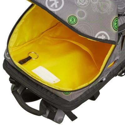 4. LEGO Ninjago Petersen School Backpack 20209-2501 Gray One size
