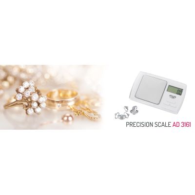 12. Adler AD 3161 precision scale (white)