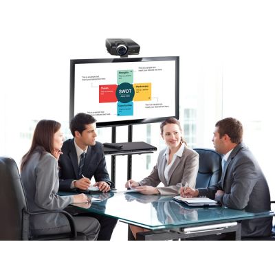 5. MACLEAN STAND TV TROLLEY ON WHEELS MC-661