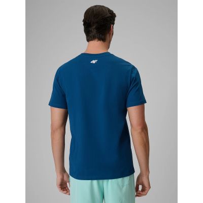 2. Men's regular printed T-shirt 4F 4FRSS26TTSHM4306-46S