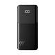 2. Joyroom JR-PBF19 22.5W 10000mAh Powerbank with Two Built-in Cables - Black