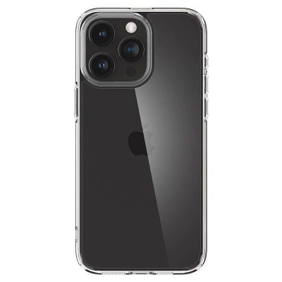 7. Spigen Crystal Hybrid Case for iPhone 15 Pro Max - Clear