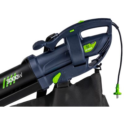 5. 3000W Electric Leaf Blower with 10:1 Shredder W43420 WUBER