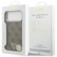8. Guess 4G Triangle Logo MagSafe Case for iPhone 17 Pro Max / 18 Pro Max - Brown