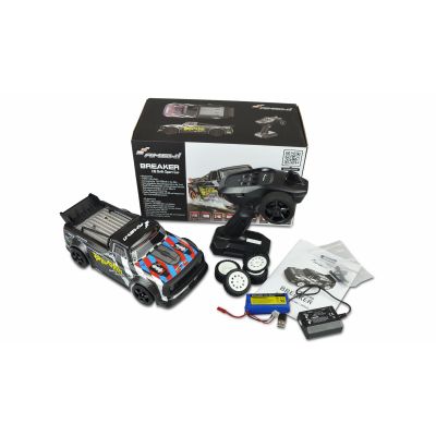 3. RC Model Sports Car Amewi Breaker Remote Control Electric Motor 1:16 Scale (21087)