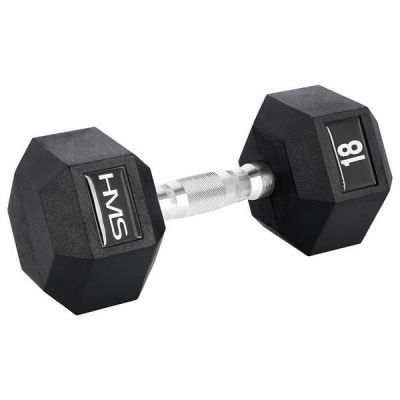 15. HMS HEX PRO dumbbell 18 kg