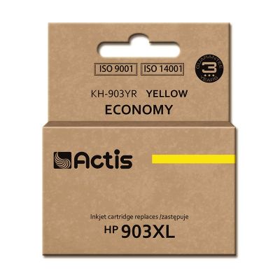 Actis KH-903YR Ink (replaces HP 903XL T6M11AE; Standard; 12ml; yellow) - New Chip