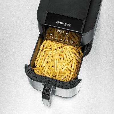 3. Rommelsbacher FRH 1500 Fryer Single 5L Autonomous 1500W Hot Air Fryer Black, Stainless Steel