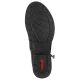 20. Women’s black leather officer-style boots, insulated Rieker Z9564-00