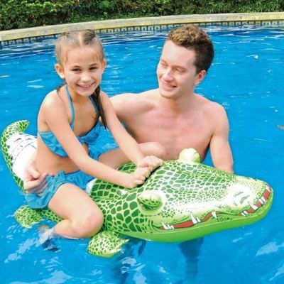 2. INFLATABLE CROCODILE 139X61X23CM 31225