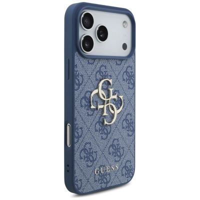4. Guess 4G Big Logo Case for iPhone 17 Pro Max / 18 Pro Max - Blue