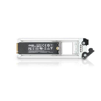 3. Icy Dock MB840TP-B Hard Drive Enclosure SSD Case Aluminum, Black M.2