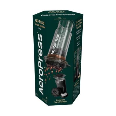 3. Go Plus Coffee Maker with Thermal Mug, Black, AeroPress