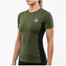 ARMY GREEN COMBATWEAR women's rashguard | DBX Bushido