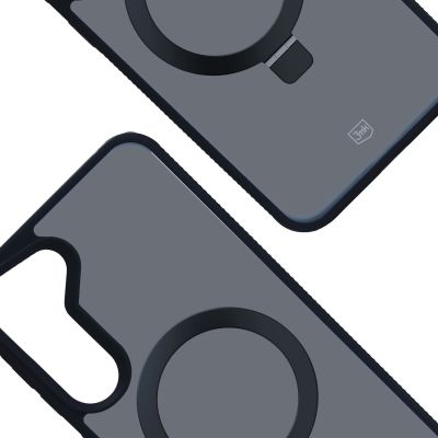 3. 3mk Smoke Case Mag&Stand for Samsung Galaxy S24+ - black