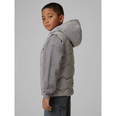 5. Boy's vest with synthetic filling 4F 4FJRSS26TVJAM352-25S