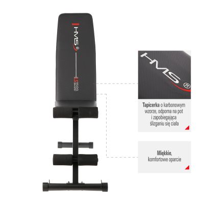 2. HMS LS1203 Barbell Bench