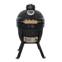 Kamado Bono Picnic Ceramic Grill 13” Kamado barbecue/grill Cart Charcoal (fuel) Black