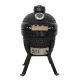 Kamado Bono Picnic Ceramic Grill 13” Kamado barbecue/grill Cart Charcoal (fuel) Black