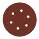 MILWAUKEE SANDING DISC 150mm 6 HOLES P40 /50 pcs.