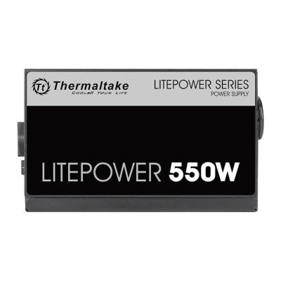 8. THERMALTAKE PSU LITEPOWER II BLACK 550W (ACTIVE PFC, 2XPEG, 120MM) PS-LTP-0550NPCNEU-2