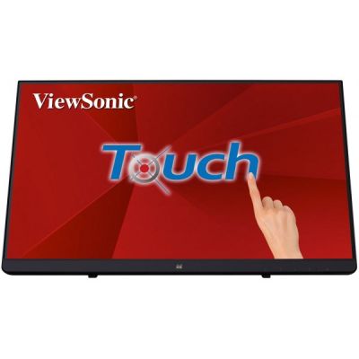 Viewsonic TD2230 Computer Monitor 54.6 cm (21.5") 1920 x 1080 px Full HD LCD Touchscreen Multi-user Black