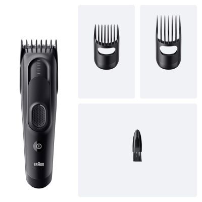 2. Braun HC5530 Hair Trimmer Black 17 Nickel-Metal Hydride (NiMH)