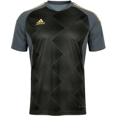 Men's adidas miCond22 Jersey gray-black HB5392