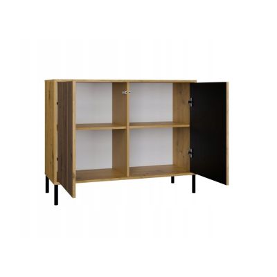 2. KAMARO 2D SLIM ARTISAN CHEST OF DRAWERS/BLACK