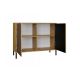 2. KAMARO 2D SLIM ARTISAN CHEST OF DRAWERS/BLACK
