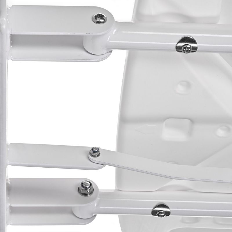 13. Wall-mounted folding shower chair