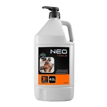 Orange gel hand wash paste for removing tough stains - 4-liter bottle with pump