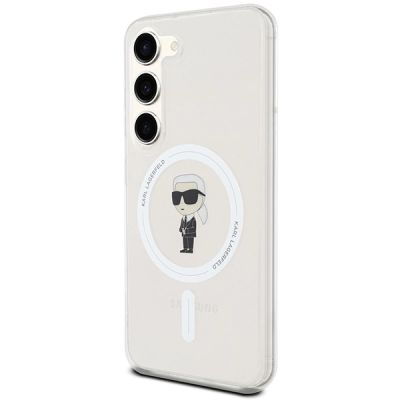 2. Karl Lagerfeld IML Ikonik MagSafe case for Samsung Galaxy S24 - transparent