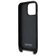6. BMW M Edition Carbon Stripe & Strap Case for iPhone 16 Pro Max - Black