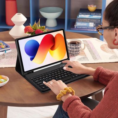 9. Tech-Protect SC Pen Case for Xiaomi Poco Pad M1 / Redmi Pad 2 Pro 12.1 - Black