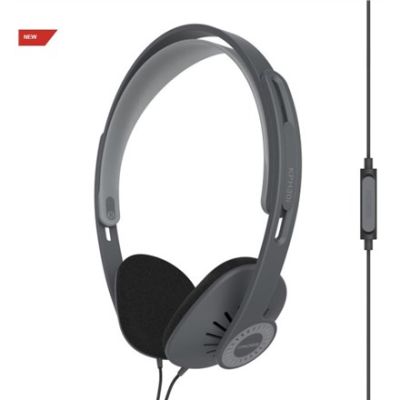 2. Koss | KPH30iK | Headphones | Wired | On-Ear | Microphone | Black