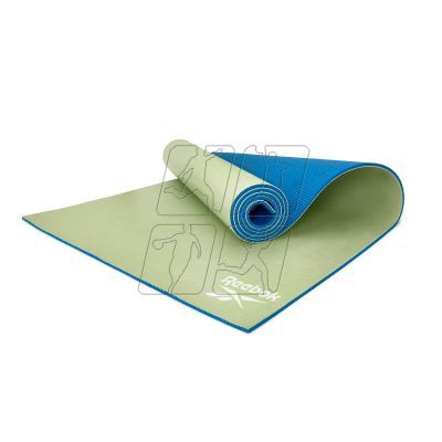 8. Reebok RAYG-11060BLGN reversible yoga mat