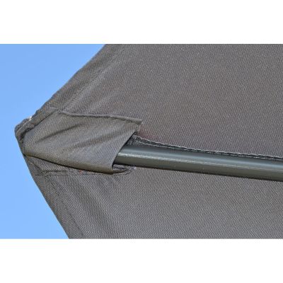 6. 300CM FOLDABLE GARDEN UMBRELLA GREY