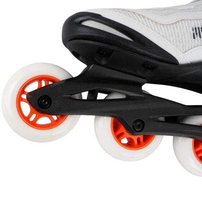 7. Roces Icon X Rollerblades Black, White, and Orange 400908 00002