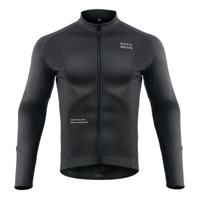 2. Rockbros Fall/Winter Long Sleeve Cycling Jacket M - Black