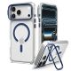 2. Spigen Ultra Hybrid Optik S MagSafe Case for iPhone 18 Pro Max / 17 Pro Max - Clear Navy Blue