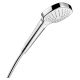 7. Hansgrohe Croma Select E Hand Shower Chrome, White