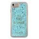 3. Guess GUHCP7GLUQBL iPhone 6/7/8 /SE 2020 / SE 2022 blue/blue hard case Liquid Glitter Party