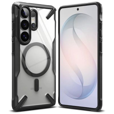 2. Ringke Fusion X Magnetic MagSafe Case for Samsung Galaxy S26 Ultra - Clear Black