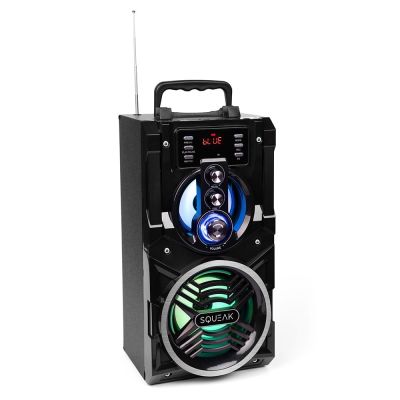 23. SQUEAK BEATBOXER BLUETOOTH 5.1 SPEAKER - BLUETOOTH SPEAKER WITH KARAOKE, FM RADIO, MICROSD, AUX AND USB SQ1000